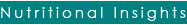 Nutritional Insights